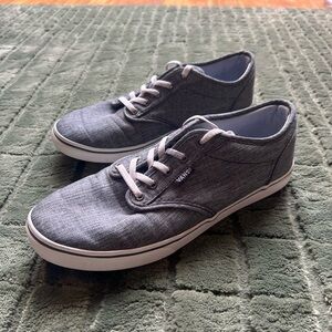 Vans Gray Canvas Sneakers